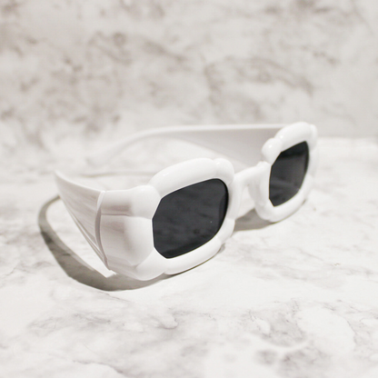 Inflated Bubble Frame Sunglasses